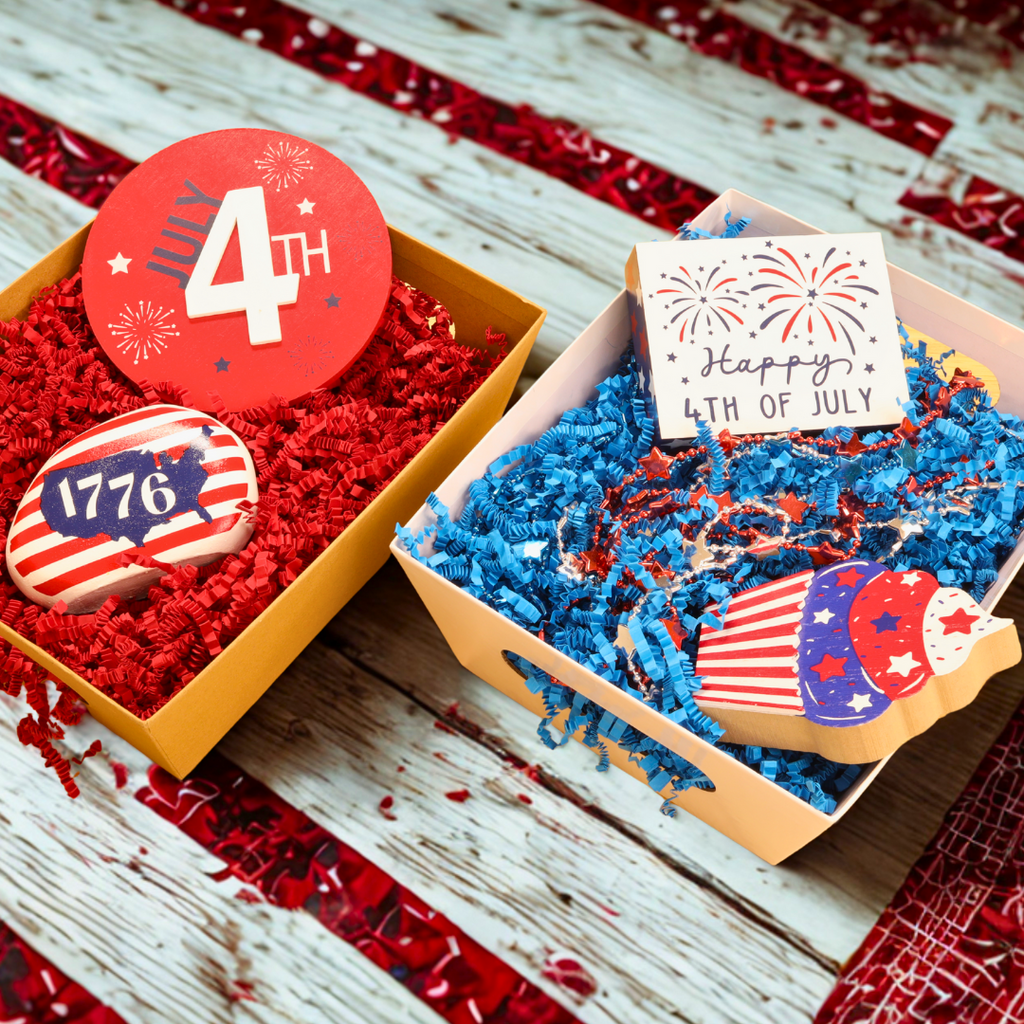 Independence Day Crinkle Paper