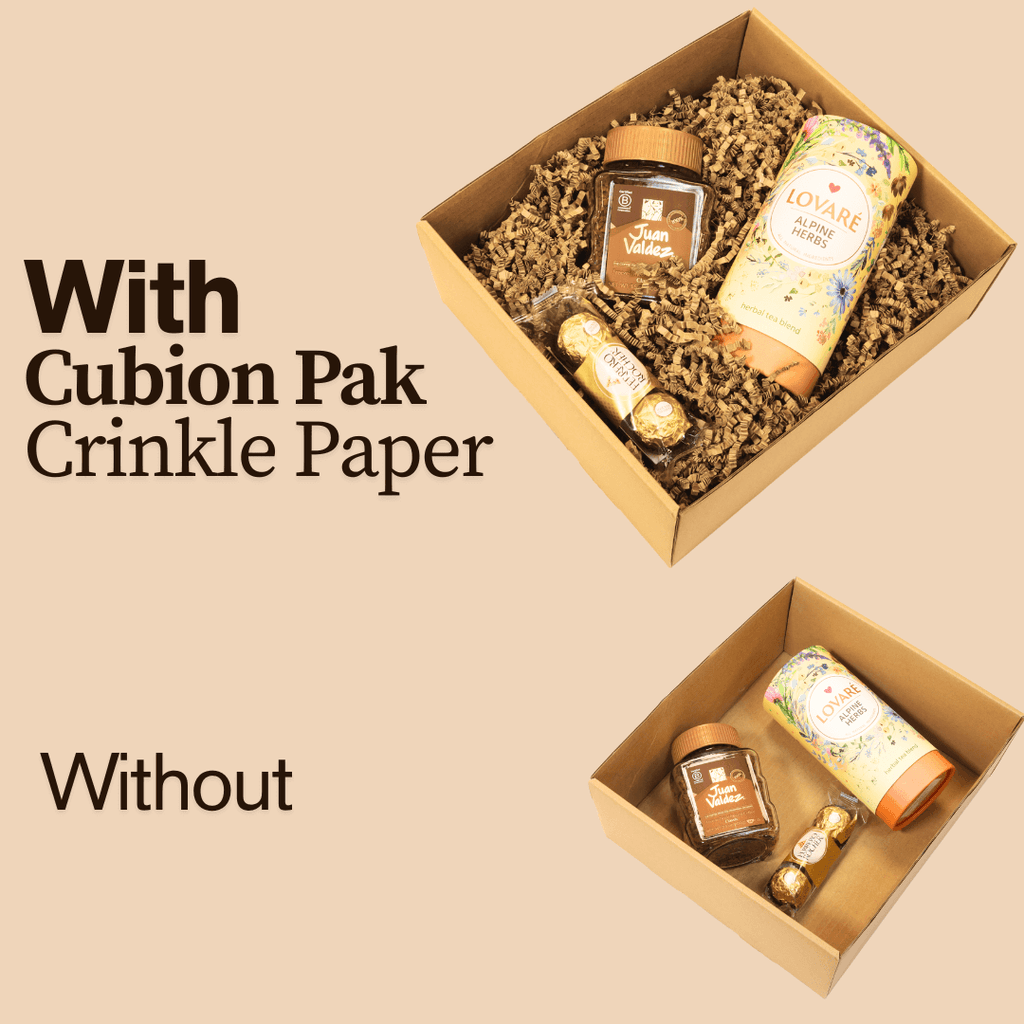Cubion Pak Kraft Crinkle Paper